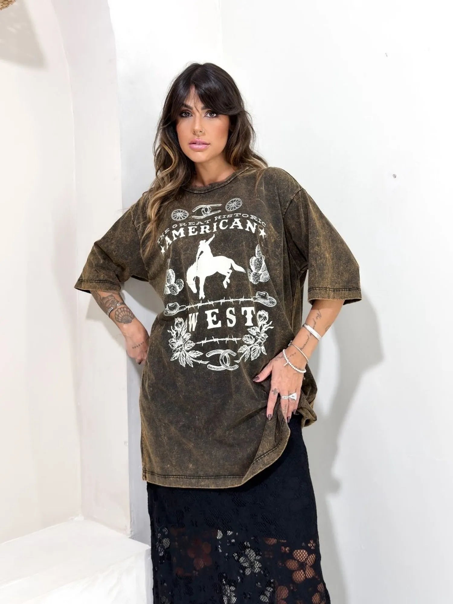 T-shirt Longa Estonada West