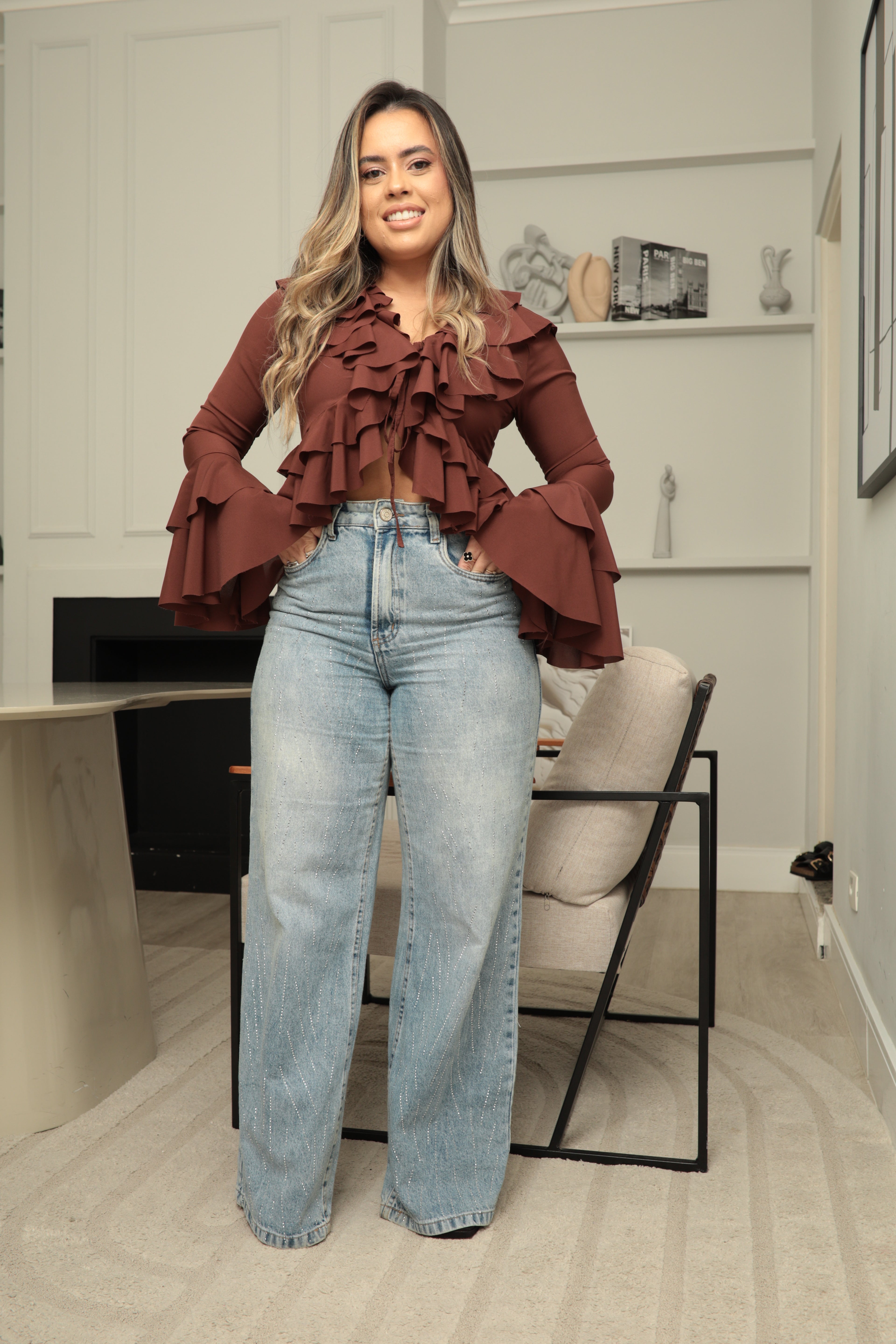 Top Glam Manga Longa
